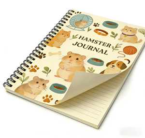 Carnet à spirales A5 avec logo personnalisé, thème animal, 120 feuilles, journal pour enfant, carnet de notes pour étudiant, planificateur - Product Image 3