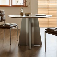 Maßgefertigte Luxus-Esstische mit Gesinterter Steinplatte, Modernes Design für 4/6/8 Personen, Edelstahl-Beine, für Wohnzimmer und Restaurant