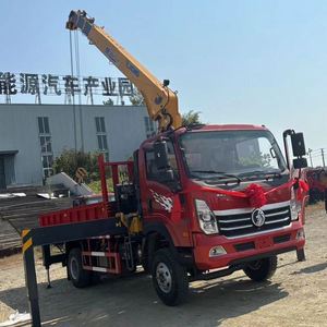 Grue montée sur camion Sinotruk de 7 tonnes, prix d'usine, adaptée à la construction d'infrastructure et au manutention des matériaux - Product Image 6