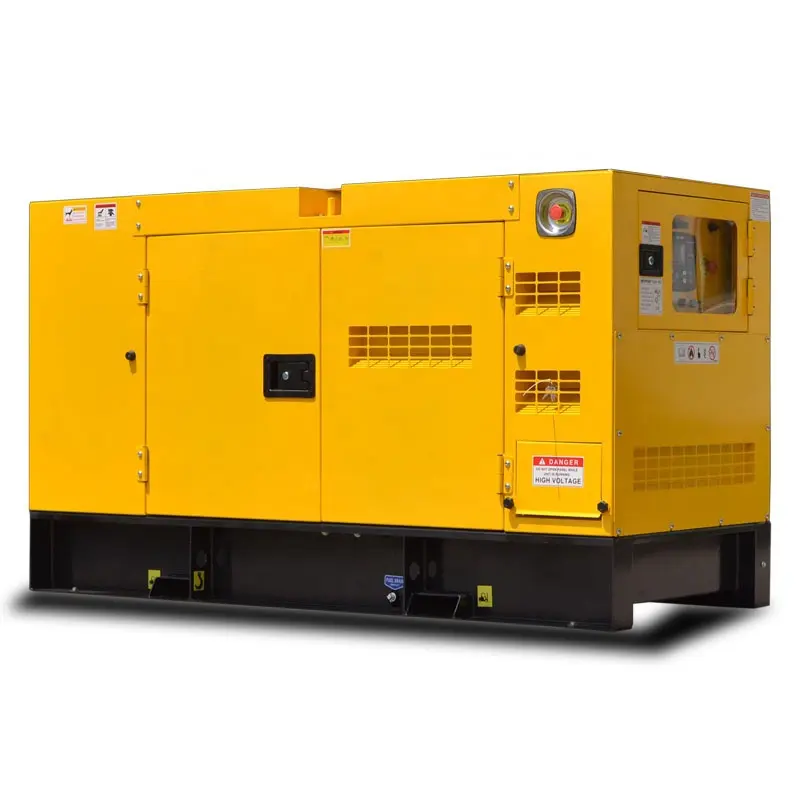 SDEC Shang chai high quality silent diesel generator set 15kw 18kva generator with ATS