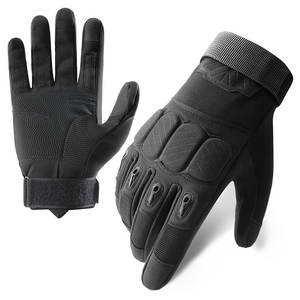 Venta caliente invierno dedo completo duro Shell poliéster deportes al aire libre guantes antideslizantes resistentes al desgaste a prueba de cuchillos bicicleta Fitness - Product Image 4