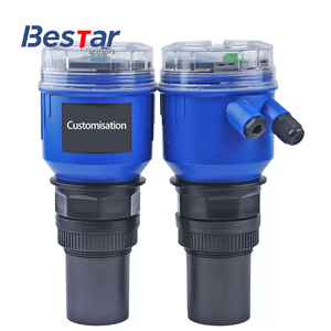 Transducteur de niveau ultrasonique anti-interférence 0,5 % portée 0-10 m 4-20 mA RS485 Capteur de hauteur d'eau usée industriel - Product Image 1