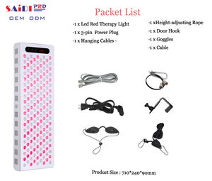 Kinpro двухкристальная светодиодная терапия OEM ODM 1800 Вт 4 длины волны светодиодная Сауна для лечения здоровья инфракрасная терапия - Product Image 6