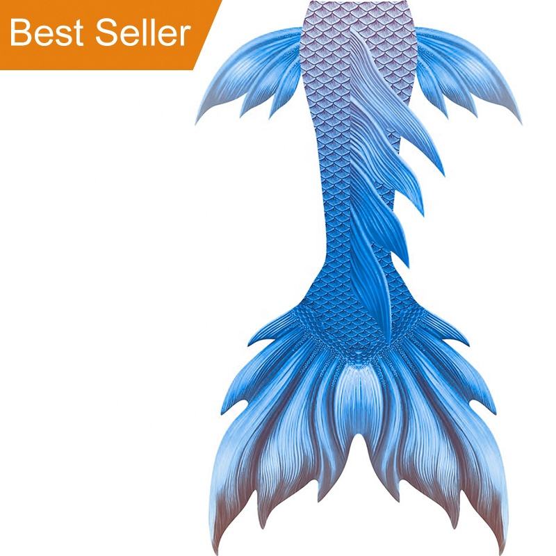 Blue- tail and monofin