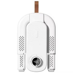 Séchoir à chaussures multifonctionnel pliable pour la maison avec fonction minuterie, désodorisant et séchoir électrique portable pour bottes et chaussures - Product Image 1