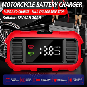 Pengisi Daya Baterai 2A, Pengisian Daya Trickle, Pengisian Daya Float, Pengisi Daya Mobil 12V untuk Motor Deep Cycle - Product Image 4
