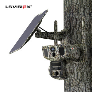 LS tầm nhìn 2k 4g 4MP Camera giám sát với bảng điều khiển năng lượng mặt trời ống kính kép zoom quang học 10x PTZ an ninh năng lượng mặt trời Máy ảnh ngoài trời - Product Image 3