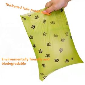 Wholesale Eco-Friendly High Quality Custom Biodegradable <b>Compostable</b> Reusable EPI Plastic Pet Dog Poop Waste Bags - Product Image 2