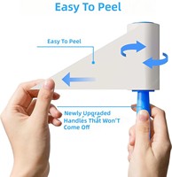 Rouleaux anti-poils pour animaux domestiques, éliminateur de poils collants pour canapé, vêtements, meubles et tapis, éliminateur de poils de chien et de chat