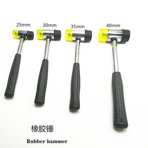 Marteau de sol en acier multifonctionnel de haute qualité maillet en caoutchouc Installation industrielle <span class=keywords><strong>luge</strong></span> tête fendue directement usine de Chine - Product Image 4
