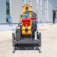 Foreuse de puits d'eau portable Agile 200M, à tête rotative hydraulique diesel, avec fixation rapide et utilisation facile