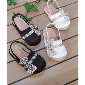 Sandales de princesse scintillantes à bout fermé pour filles, vente en gros, été - Product Image 2