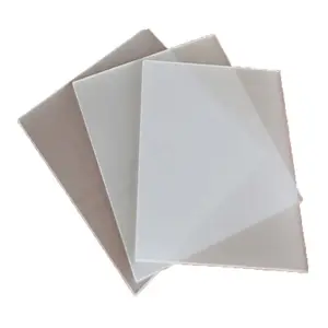 transparent translucent opal/milky white frosted plastic Polycarbonate/ PC diffuser sheet LED Light diffusion plate board panel