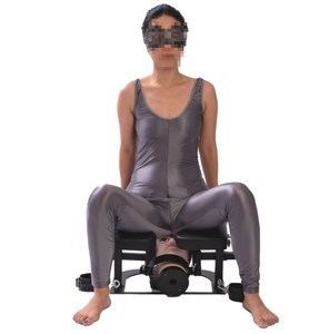 Taburete sentado SM, inodoro de entrenamiento, esclavo, agua bendita, silla de humillación, sabor pesado, esclavo masculino, lamiendo el clítoris, puños para pies, collar % - Product Image 6
