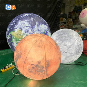 Événements Décoration Gonflable <span class=keywords><strong>Solaire</strong></span> Terre Ballon Gonflable Planète Ballon Gonflable Lune Ballon - Product Image 6