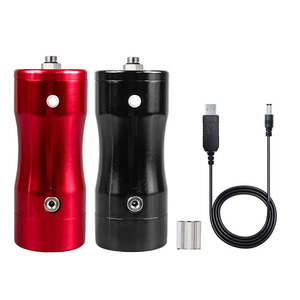 Mini bomba de aire recargable, portátil, con alimentación por gravedad, velocidad ajustable, para aplicación de maquillaje, bomba individual - Product Image 1