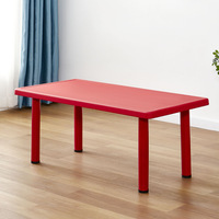 Table et chaise d'école maternelle modernes, colorées, réglables et durables en plastique, pour usage commercial et en classe - Vente en gros, produit phare