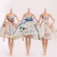 Vêtements pour poupées en peluche de 30 cm, jouet éducatif, robe de soirée pour fille, accessoires de jupe de princesse de 11 pouces, vente en gros directe usine