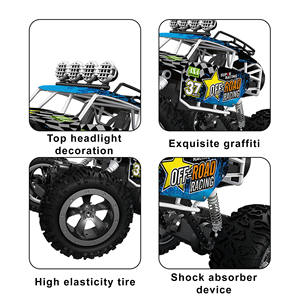 Gran Oferta: Coche Teledirigido Todoterreno de Aleación de Aluminio 1:12 para Escalar Obstáculos, 100M, Cuatro Ruedas, Cable USB, 2.4GHz - Product Image 5