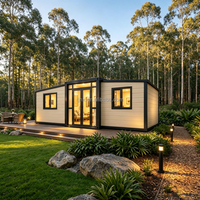 Maison Modulaire Préfabriquée de Luxe 20ft 40ft 2 Chambres, Tiny House, Maison Conteneur Extensible de Luxe, Prix