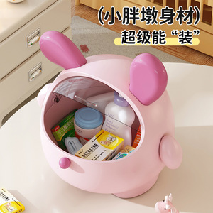Baby Storage Box 2L Cartoon Covered Desktop Organizer For 0-12 Months - Product Image 5