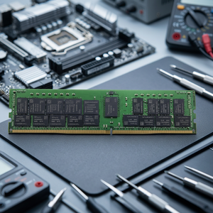 Horng Shing DDR5หน่วยความจำเซิร์ฟเวอร์ RDIMM 32G 6400MHz REG ECC เข้ากันได้กับ HMCG84MEBRA - Product Image 3