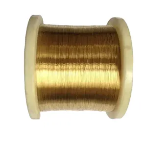 Edm bronze fio eletrodos cuzn40 latão corte latão 0.10, 0.15, 0.20, 0.25, 0.30mm