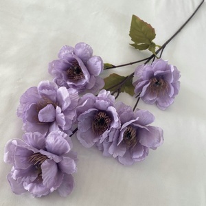 Fleur artificielle en soie, rêve romantique, violet, pour mariage, auditorium, plafond, décoration d'hôtel, fleur en plastique - Product Image 1