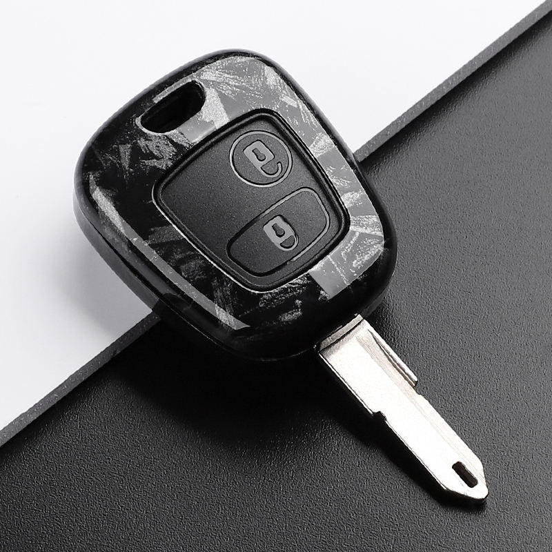 2 boutons F-Fibre de carbone