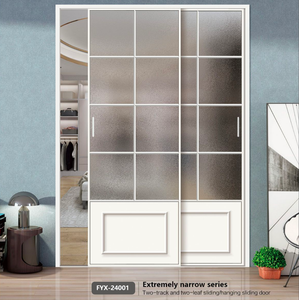 <span class=keywords><strong>Puerta</strong></span> <span class=keywords><strong>Corredera</strong></span> Plegable Moderna e Informal de Cristal de Lujo, Apta para Balcón, Sala de Estar y Garaje, Venta al Por Mayor de Fábrica - Product Image 6