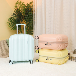 Gift Custom Carry on Luggage with Wheels Women Luggage Lightweight Hardside Luggage Travel <b>Suitcase</b> with Bread Design - Product Image 2