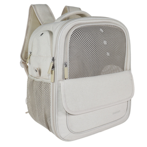 Foldable Pet <b>Backpack</b>, Breathable Outdoor <b>Cat</b> Carrier, Anti-Stress Travel Tote for Small Dogs - Product Image 3