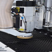 Machine de fraisage CNC 5 axes HSR avec commande DSP, changeur d'outils automatique (ATC), moteur et engrenages pour mousse et bois, compatible Syntec