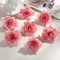 Roses artificielles en soie faites à la main, best-seller, rose, dix couleurs, pour mariage, Saint-Valentin, décoration d'hôtel, qualité supérieure