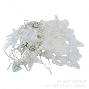 Luces LED de Navidad con Alimentación por Batería de 12V CC, Clasificación IP67, Decoración Creativa para Habitaciones, Guirnalda de Luces con Forma de Ciervo y Campana para Árbol de Navidad - Product Image 3