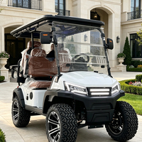 Mobil Golf Listrik 4 Kursi Jarak Jauh Grosir dengan Jangkauan Jauh