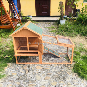 Cage en bois résistante aux intempéries pour lapins, canards, poulets pour reptiles, nichoirs pour poules, poulaillers, poulaillers, SDR024-1 - Product Image 6