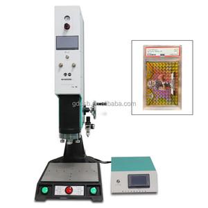 Machine <span class=keywords><strong>de</strong></span> soudage ultrasonique pour cartes à collectionner 15k 20k 2600w, soudeuse ultrasonique pour cartes sportives PSA et cartes Pokémon avec moule - Product Image 1