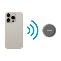 Speaker Nirkabel Magnetik MOMAX dengan Fungsi Penyangga Ponsel Speaker Audio Portabel Tahan Air IPX6 untuk Rumah / Luar Ruangan - Emas
