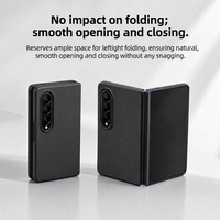 Étui rigide en PC noir mat pour Samsung Galaxy Z Fold 8, toucher lisse, anti-traces de doigts, protection contre les chocs pour smartphone pliable