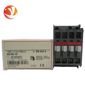 Contactor de CA de 3 polos A-BB A9-30-10 1SBL141001R8010 original, nuevo, controlador PLC programable, 16 E/S, enlace de E/S de 110 V - Product Image 2
