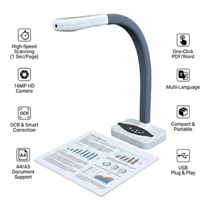 Escáner Visualizador Digital A4 A3, Cámara de Documentos Portátil con Diseño Plegable, Luz LED, USB de Alta Velocidad, Resolución de 16MP para PC - Product Image 2