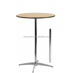 Restaurant Furniture Round Banquet Events 30'' Round Wood Cocktail Tables