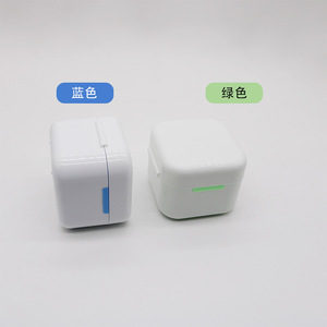 <b>Denture</b> Storage <b>Box</b> With Mirror And Mesh <b>For</b> Adult Oral Care - Product Image 1