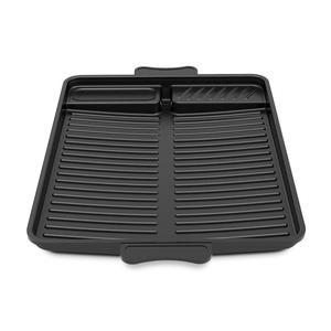 Poêle à griller rectangulaire de style coréen avec revêtement en pierre Maifan, facile à nettoyer, pour une utilisation en intérieur et en extérieur - Product Image 4