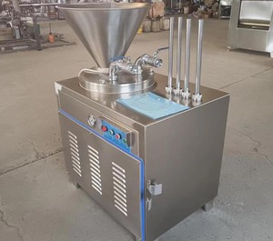 Machine à saucisses commerciale haute vitesse, remplisseuse quantitative automatique pour saucisses et pâtés - Product Image 4