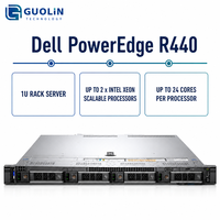 Plateforme de virtualisation, double socket, 16 Go de DDR4, Intel Xeon Silver 4216, serveur Dell PowerEdge R440 1U en rack