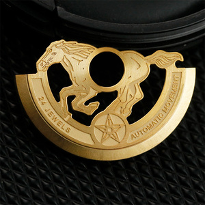 NH35 Rotor Customized Hollow Horse Pattern Decorative Rotor Metal Oscillating Weight for NH34 NH36 NH38 NH39 NH70 NH71 - Product Image 3