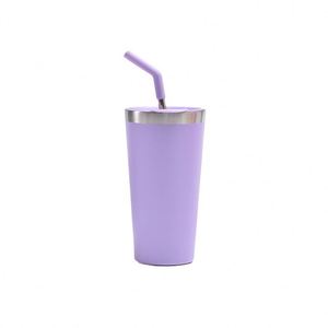 Wholesale 20oz Stainless Steel Double Wall Vacuum Coffee Cup with Lid Customized Logo <b>Reusable</b> Travel <b>Mug</b> for Promotions Gifts - Product Image 1