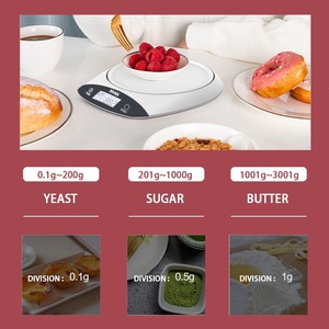 DSP Digital Kitchen Scale <b>3kg</b> Capacity Precise <b>Weight</b> Measurement For Baking Cooking - Product Image 5